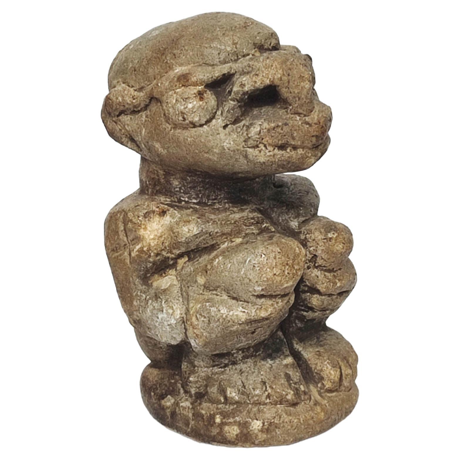 Male Stone Figure "Nomoli" - Sierra Leone, Kissi, Tribal Art For Sale