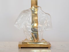 Male Torso Murano Lamp