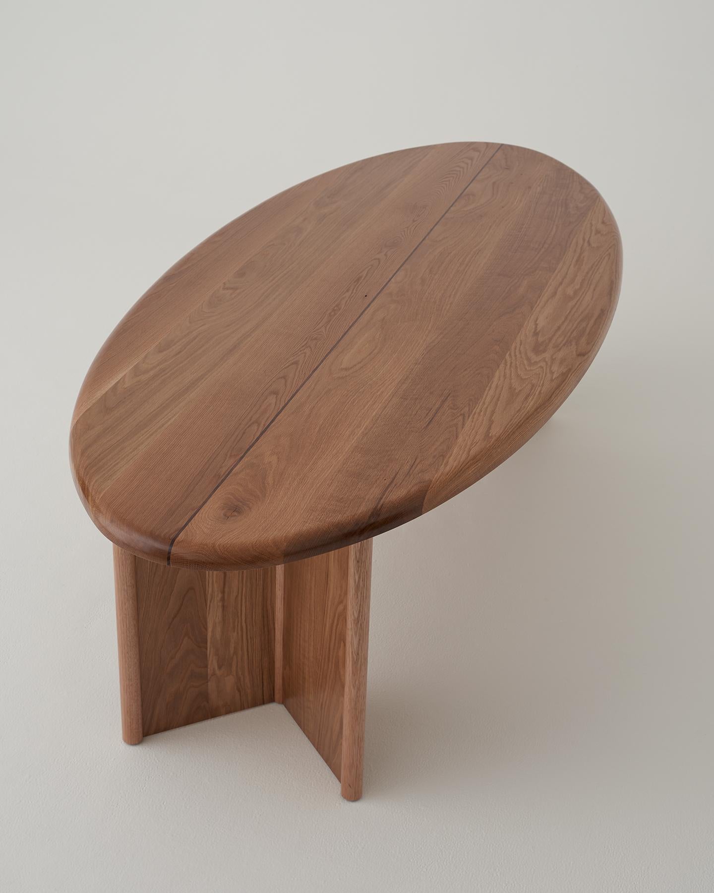 Malibu Dining Table by Daniel Boddam, Natural Oak For Sale 3