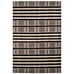 Hand-Knotted Chocolate /re/PURPOSE Performance Rug in Malibu Design