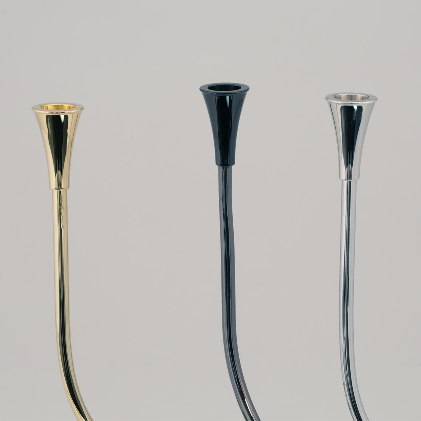 Contemporary Malibù Set of 3 Candleholders