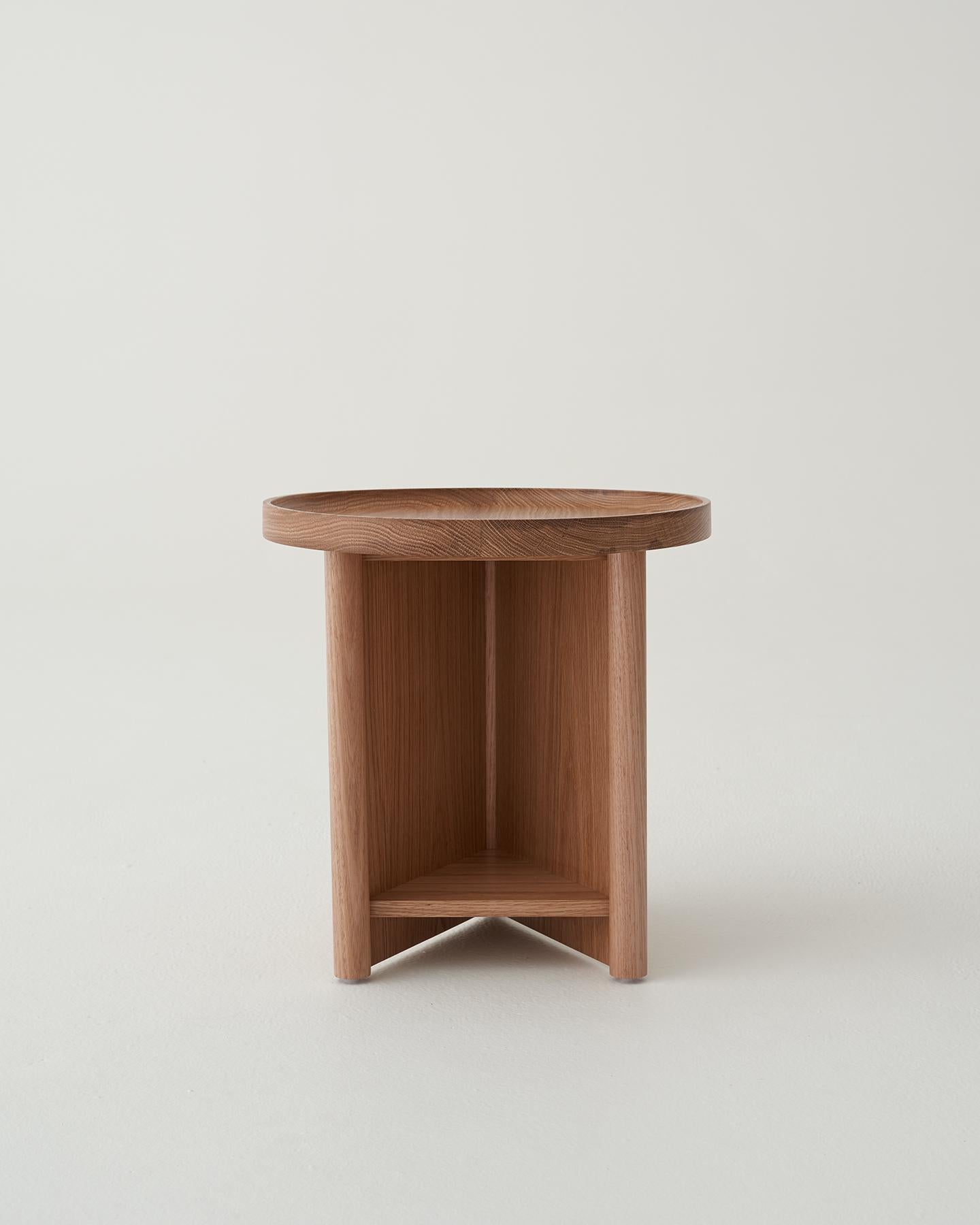 Malibu Side Table by Daniel Boddam, Natural Oak In New Condition For Sale In Sydney, NSW