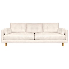 Malibu Sofa in Pearl Bouclé