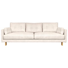 Malibu Sofa in Pearl Bouclé