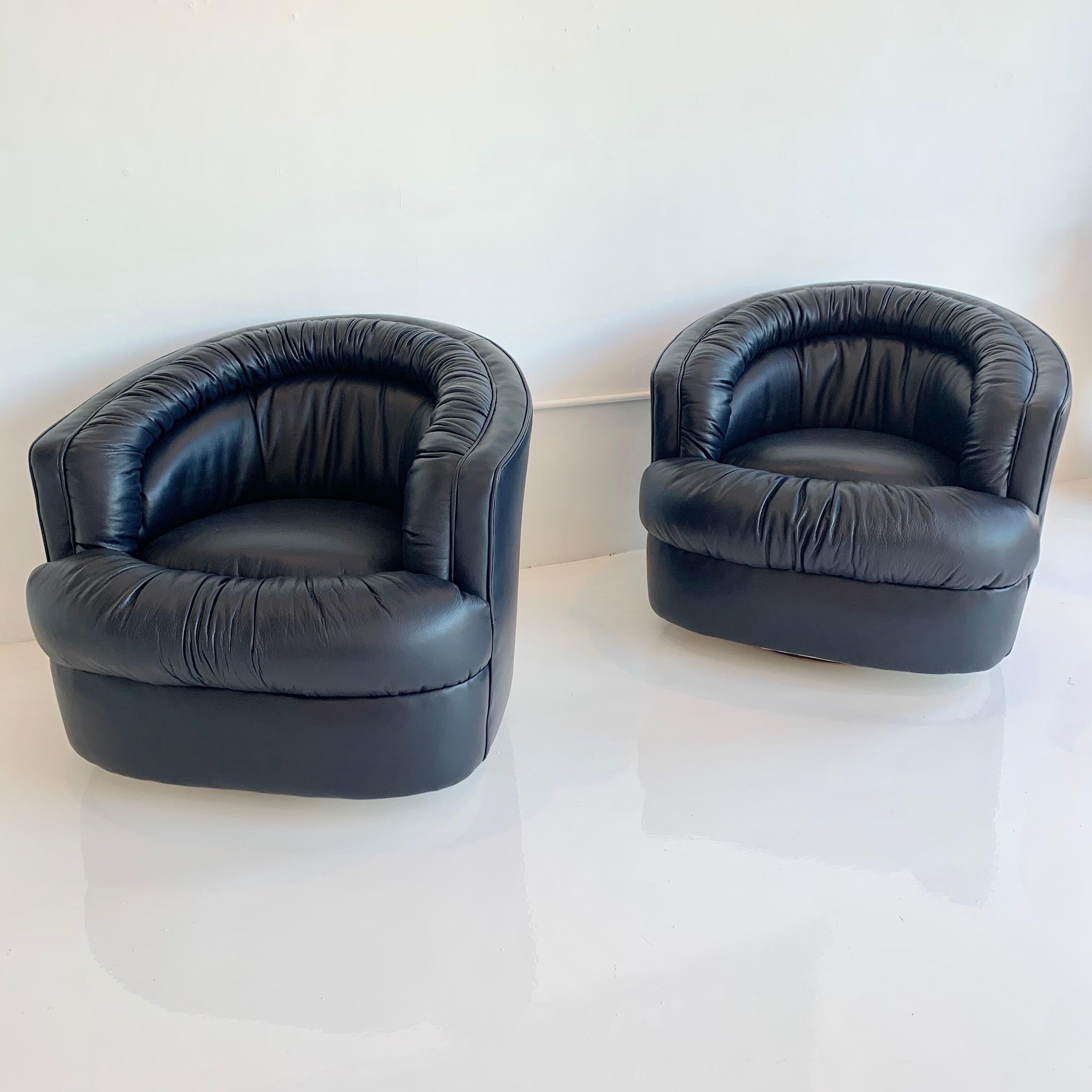 Malibu Swivel Chairs by Merit Los Angeles For Sale 9