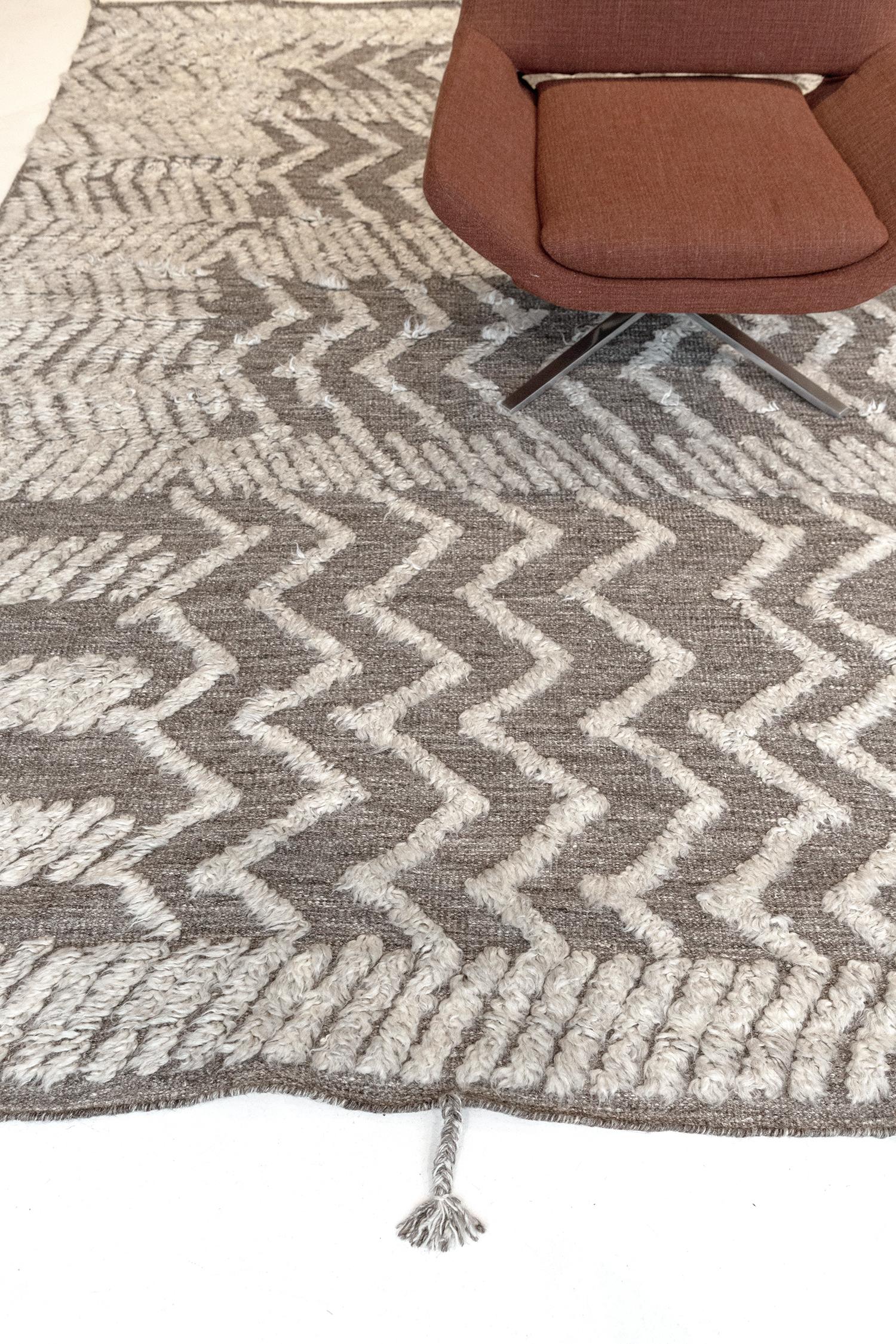 Wool Malibu, Zig Zig Zag Collection by Madam Chair from Mehraban For Sale