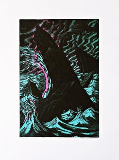 Vintage Steven's Carnage, from the Art Against AIDS Portfolio, Signed/N Lithograph 38/50