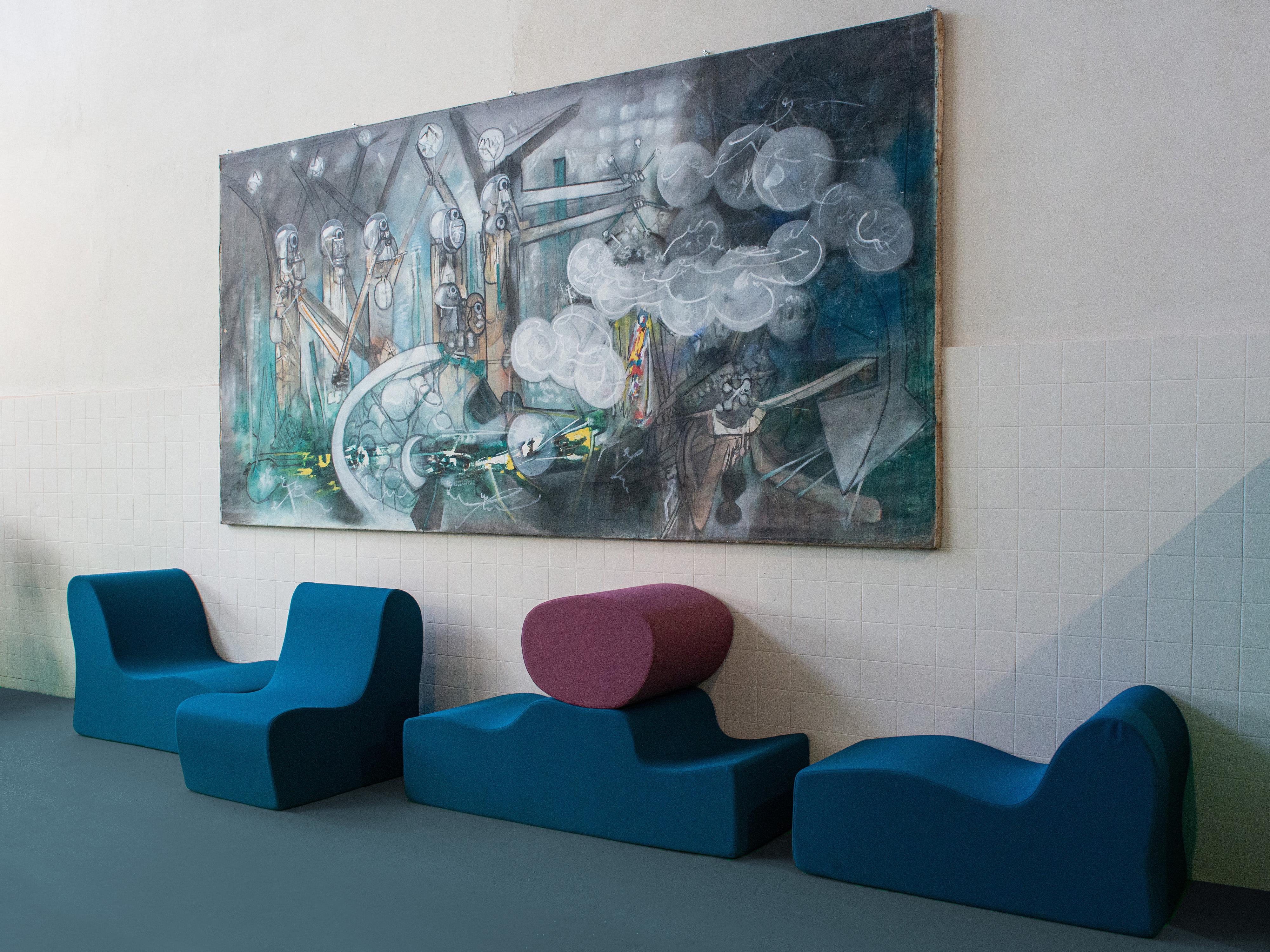 Malitte Seating System by Roberto Matta Paradisoterrestre Edition For Sale 2