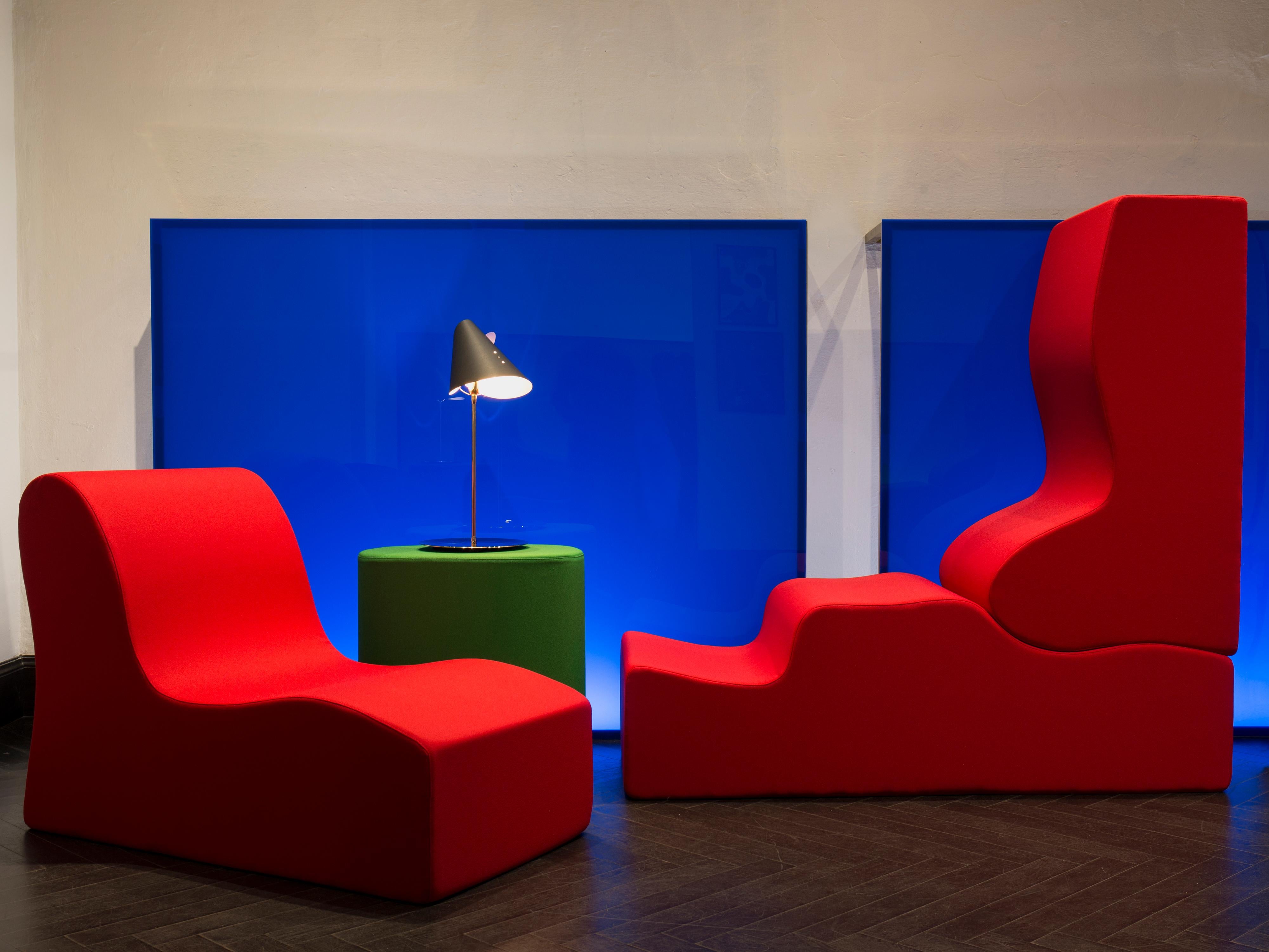 Fabric Malitte Seating System by Roberto Matta Paradisoterrestre Edition For Sale