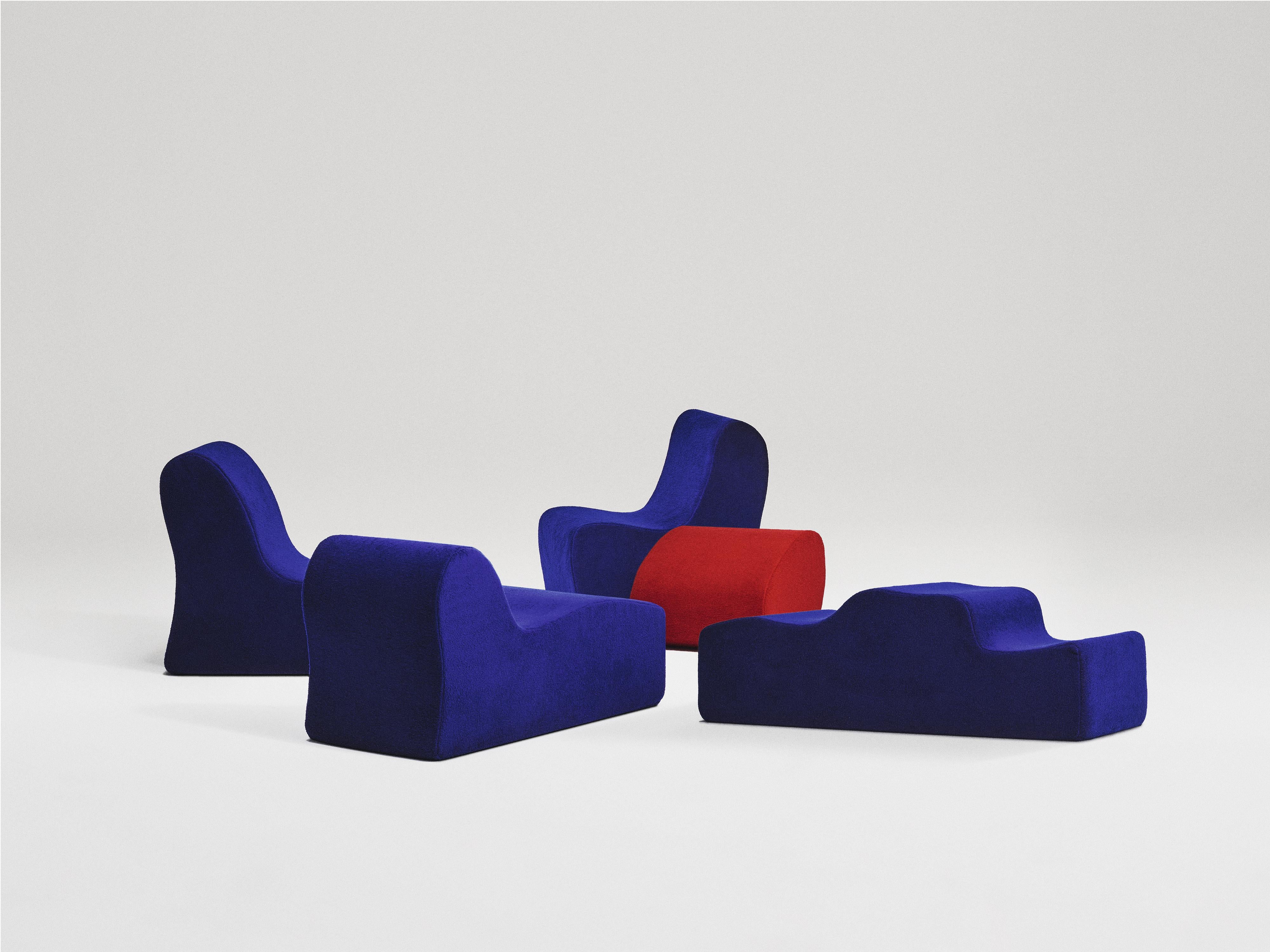 Mid-Century Modern Malitte Seating System by Roberto Matta Paradisoterrestre Edition For Sale
