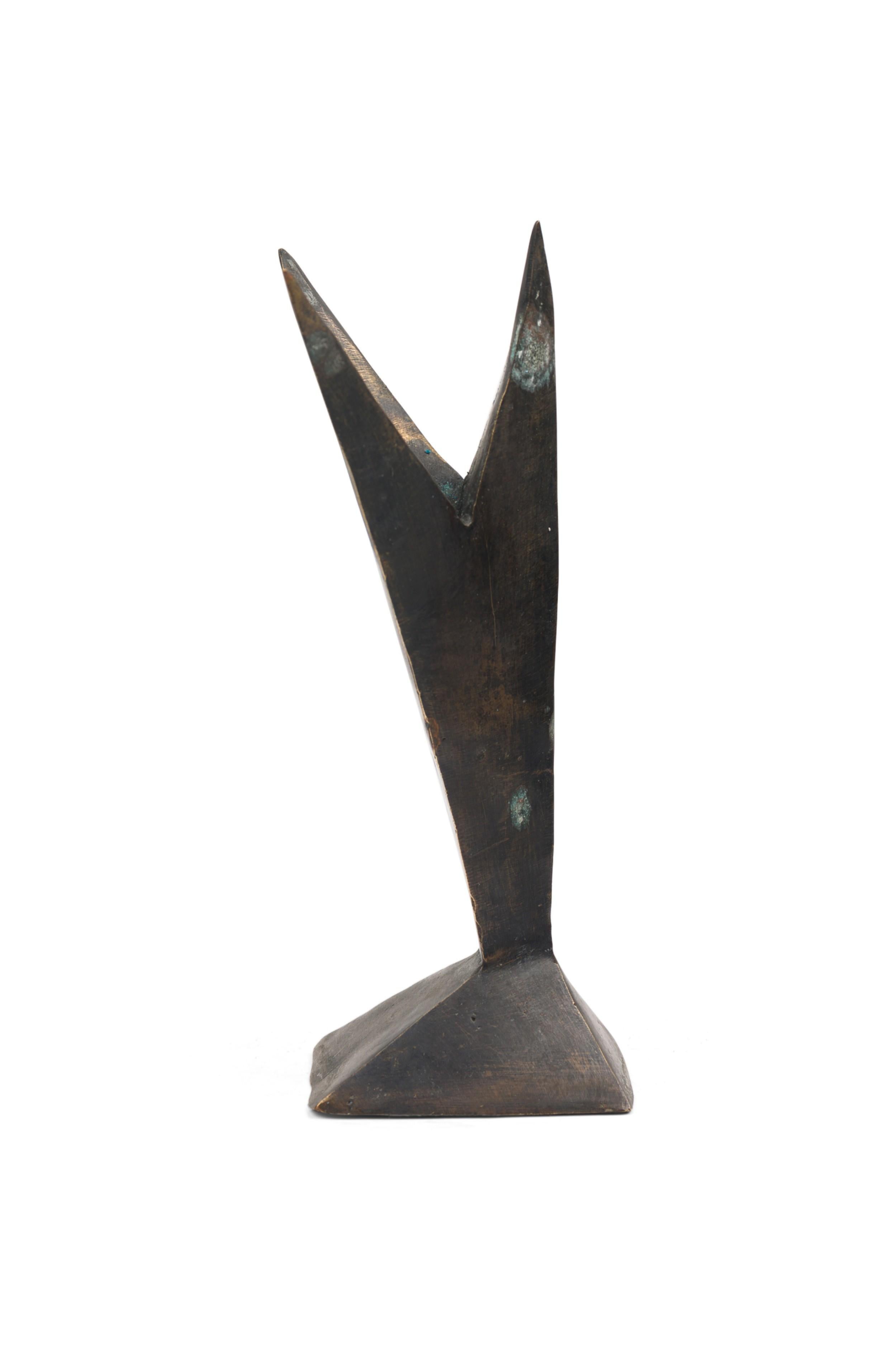 „Mallard“ Brutalistische abstrakte Skulptur aus Bronze von Newel Modern, limitierte Auflage (Moderne der Mitte des Jahrhunderts) im Angebot