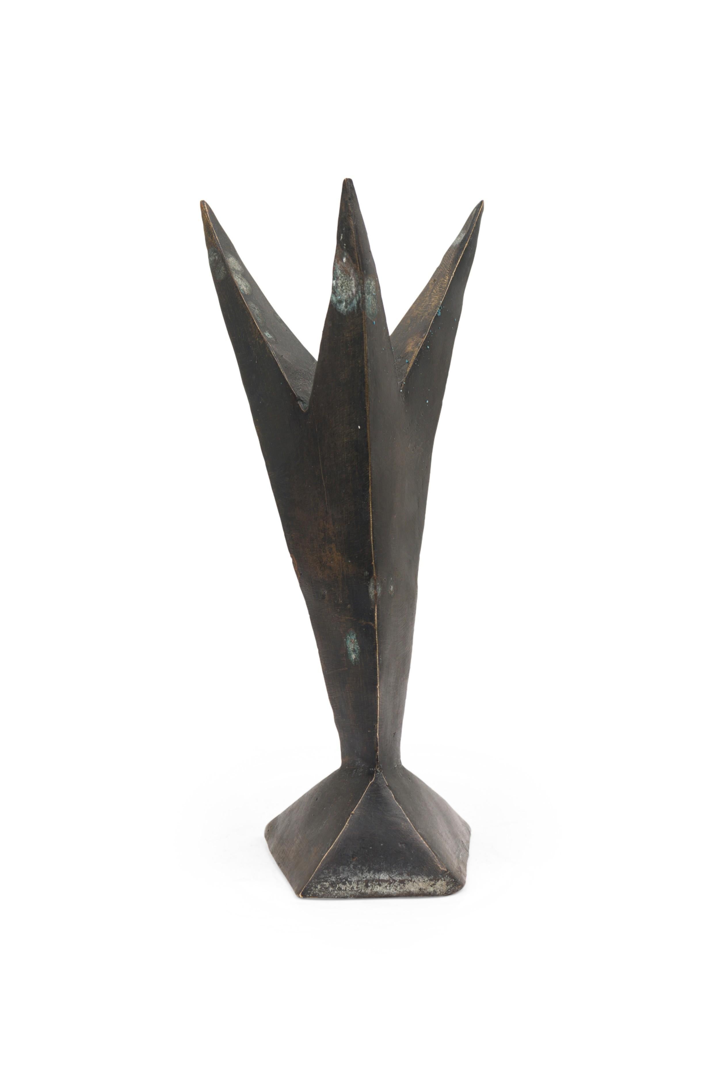 „Mallard“ Brutalistische abstrakte Skulptur aus Bronze von Newel Modern, limitierte Auflage (Asiatisch) im Angebot