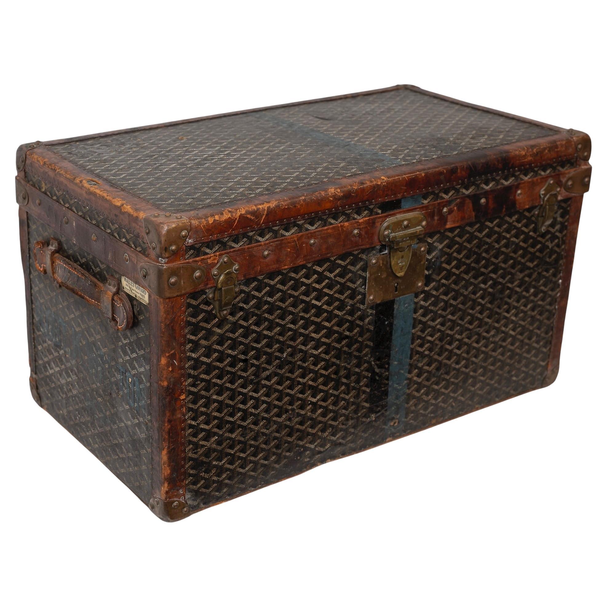 Malle Goyard Shoe trunk early 20th century