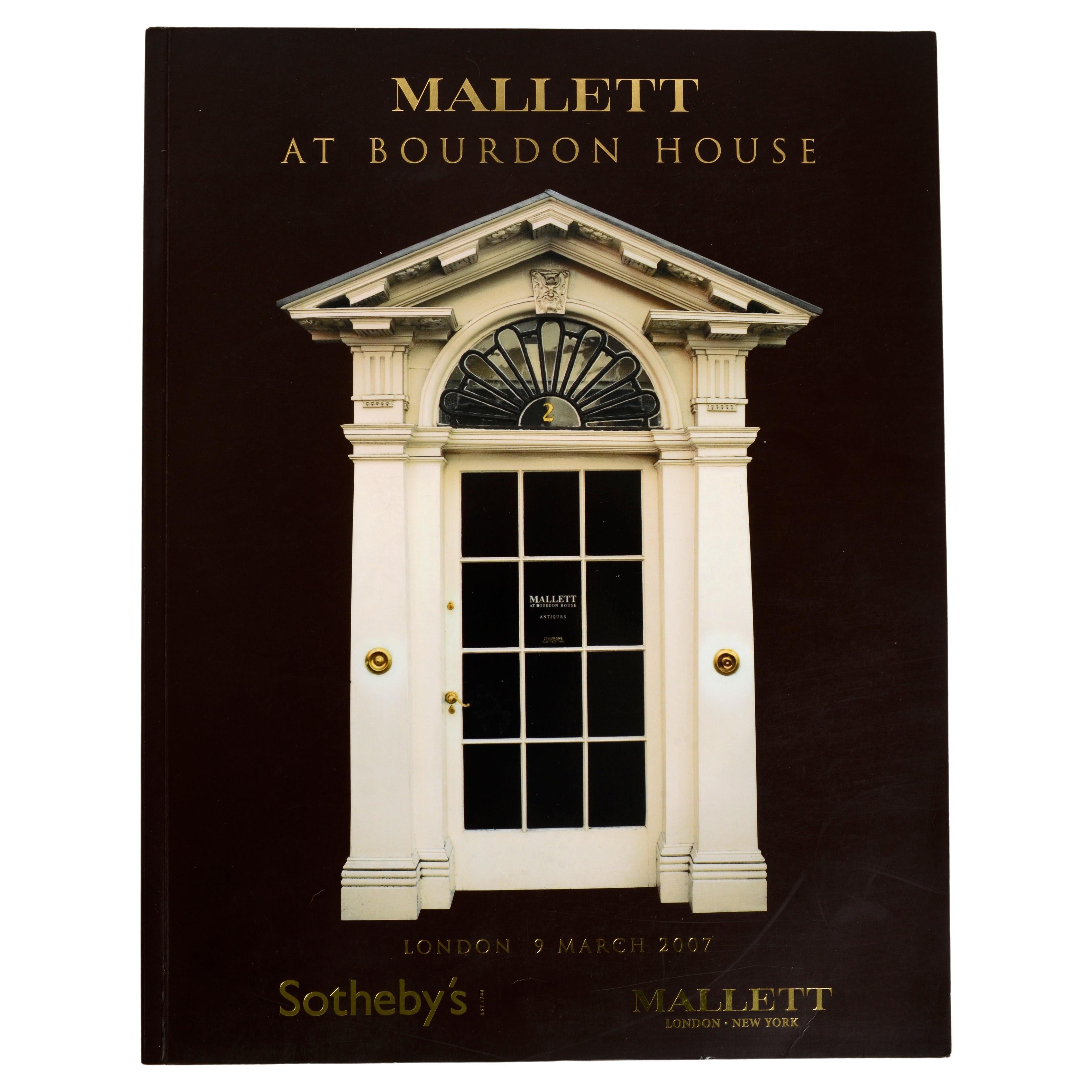 Mallet at Bourdon House, London March 9, 2007, Sotheby's For Sale
