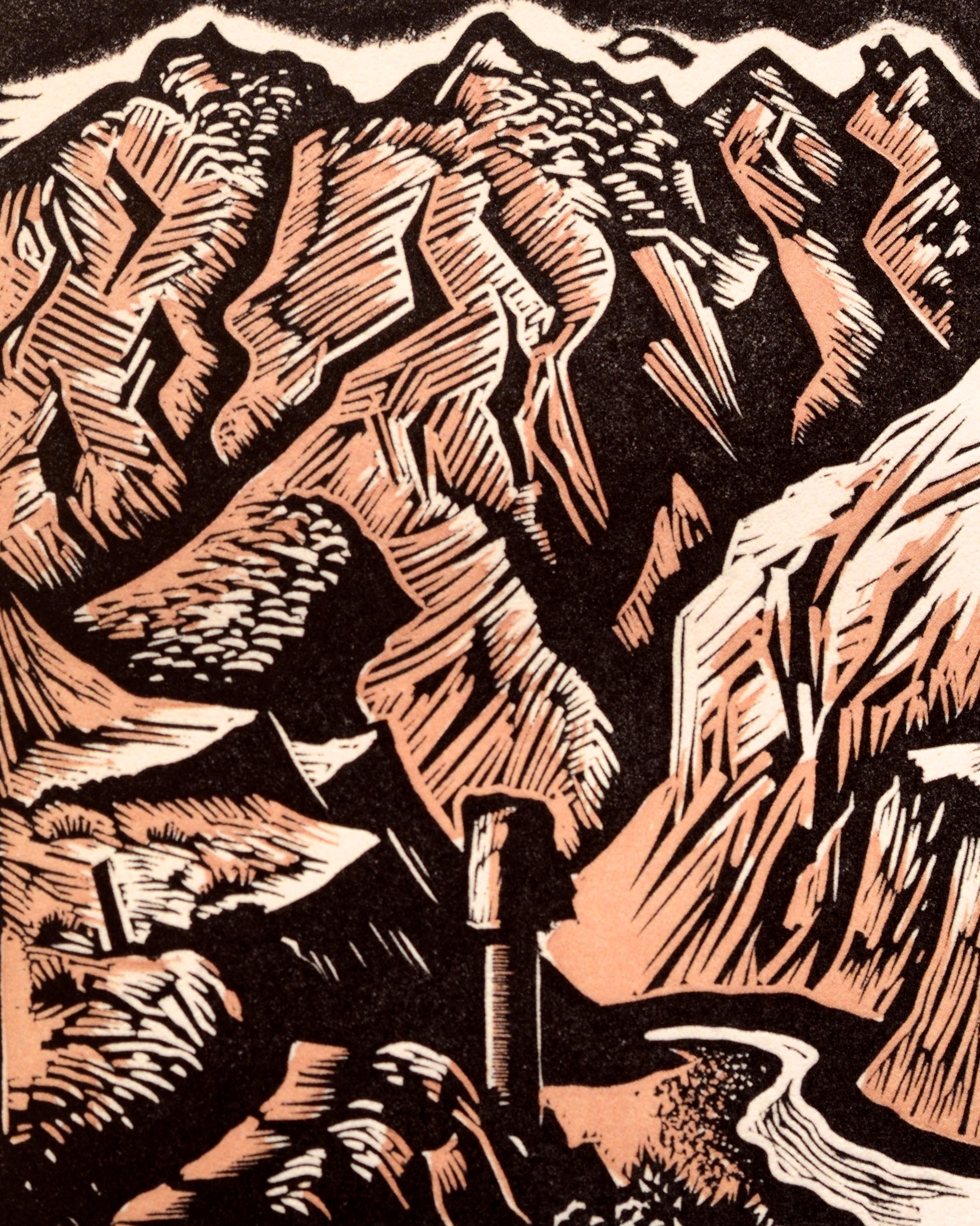 XXIe siècle et contemporain Mallette Dean, a Printmaker and His Art (Un graveur et son art) par John Hawk, 1st Ed, #Y/26 en vente