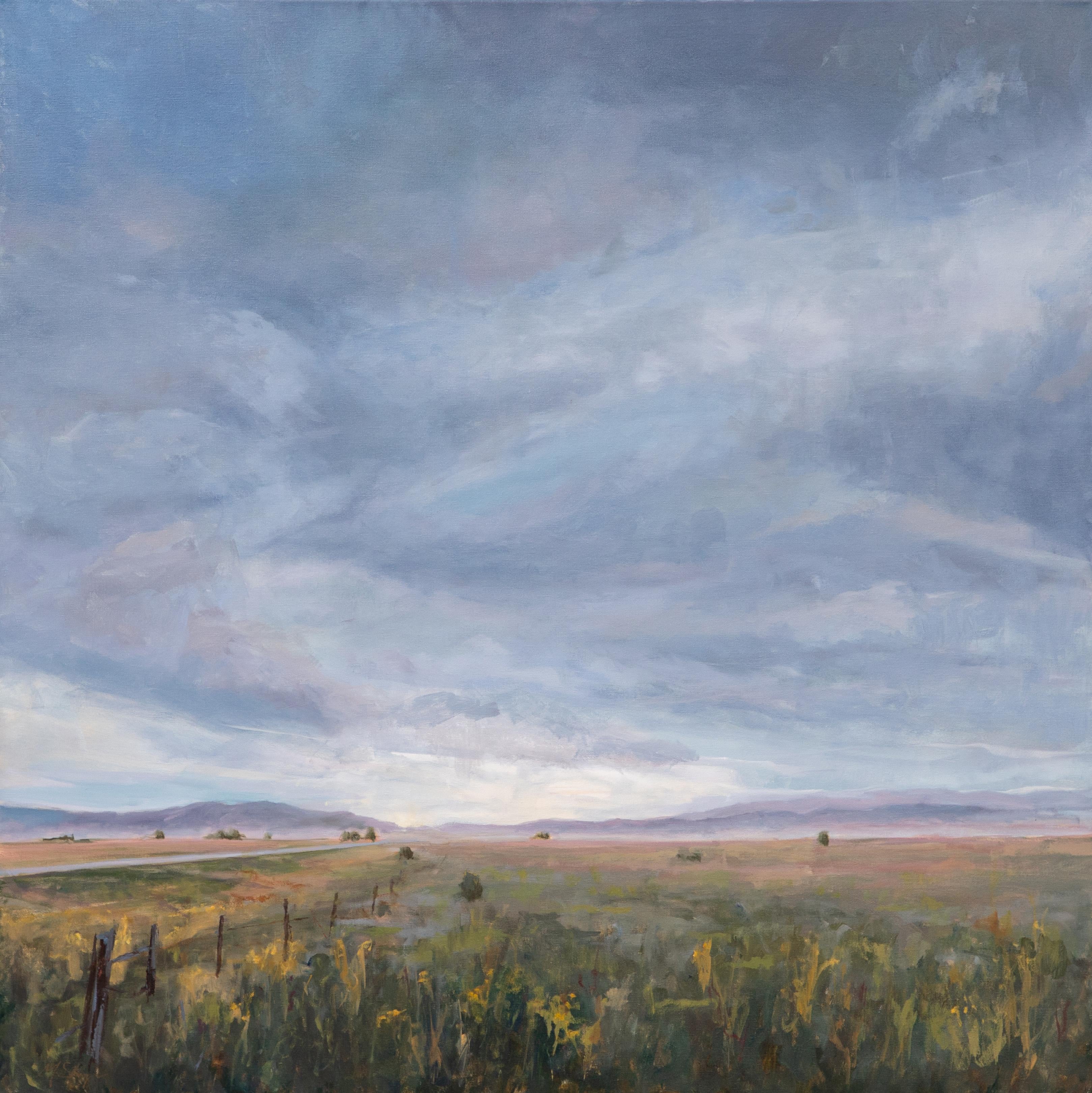 Hoffnung am Horizont – Painting von Mallory Sharp