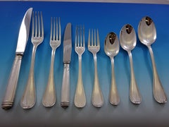 Malmaison by Christofle Silverplate Flatware Service 120 pc special group