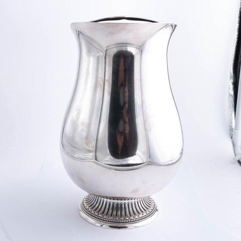 Pichet à Vapeur Avec Poignée En Bois - Argenté 600ml, Acier Inoxydable Pour Latte Art