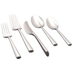 Malmo by Kate Spade NY Stainless Steel Flatware Set Service for 8 New 40 Pieces