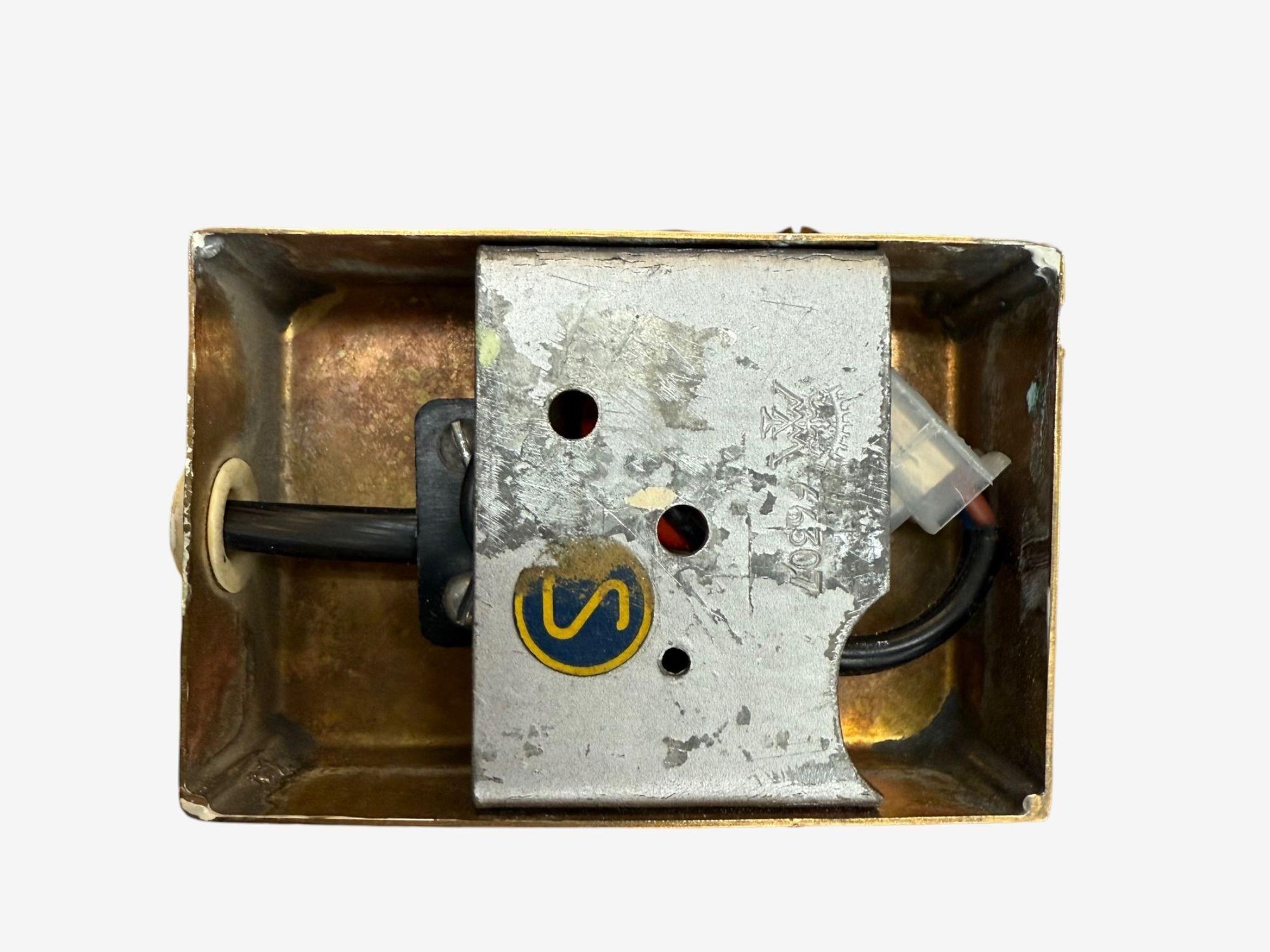 Mid-20th Century Malmö Metallvarufabrik, Glass, Patinated Brass, Wall Sconces, Sweden, 1960s For Sale