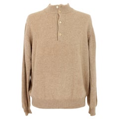 Malo Beige Cashmere Vintage Sweater