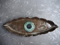 Set of 3 - one of a kind ‘Malocchio' Evil-Eye Catch-Alls by Stephanie Perry