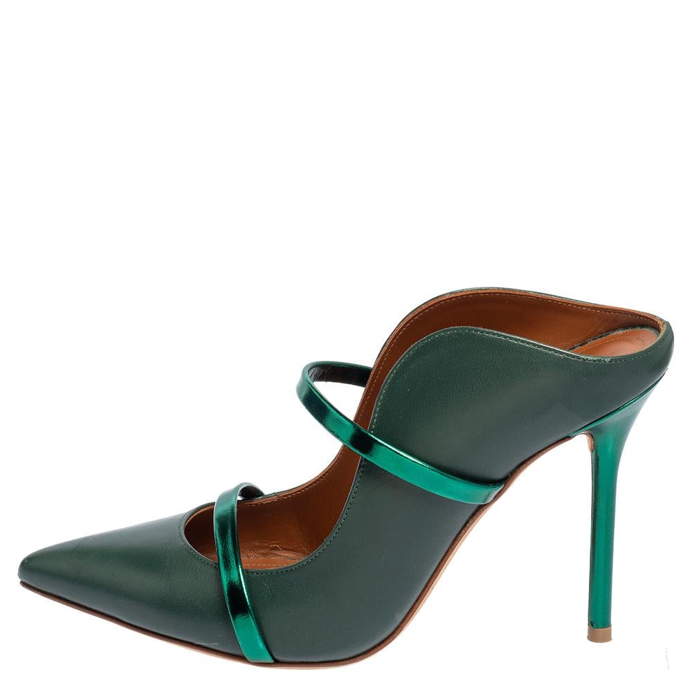 malone souliers green heels
