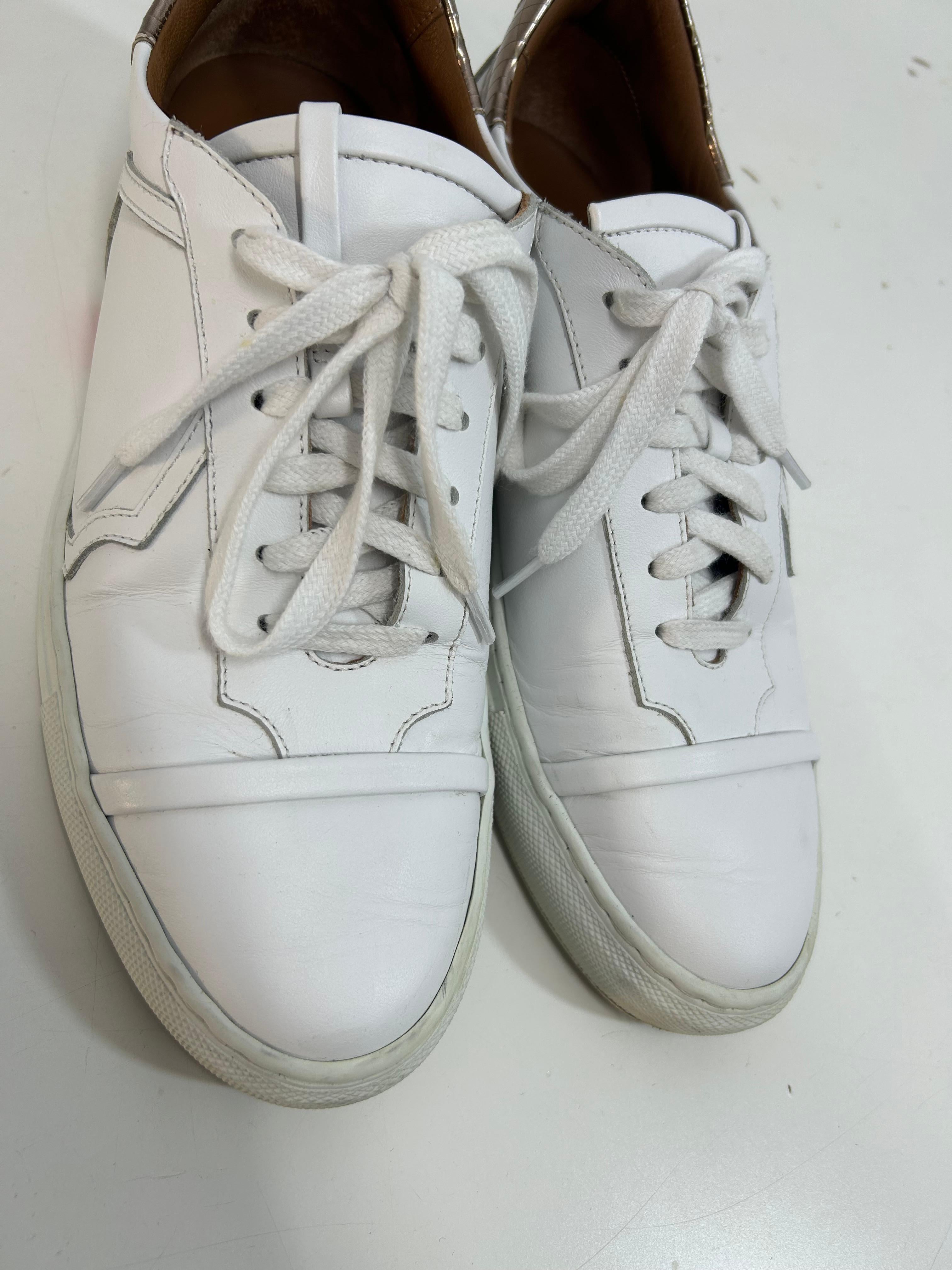 Women's Malone Souliers Leather Musa Sneakers Size EU 40 For Sale