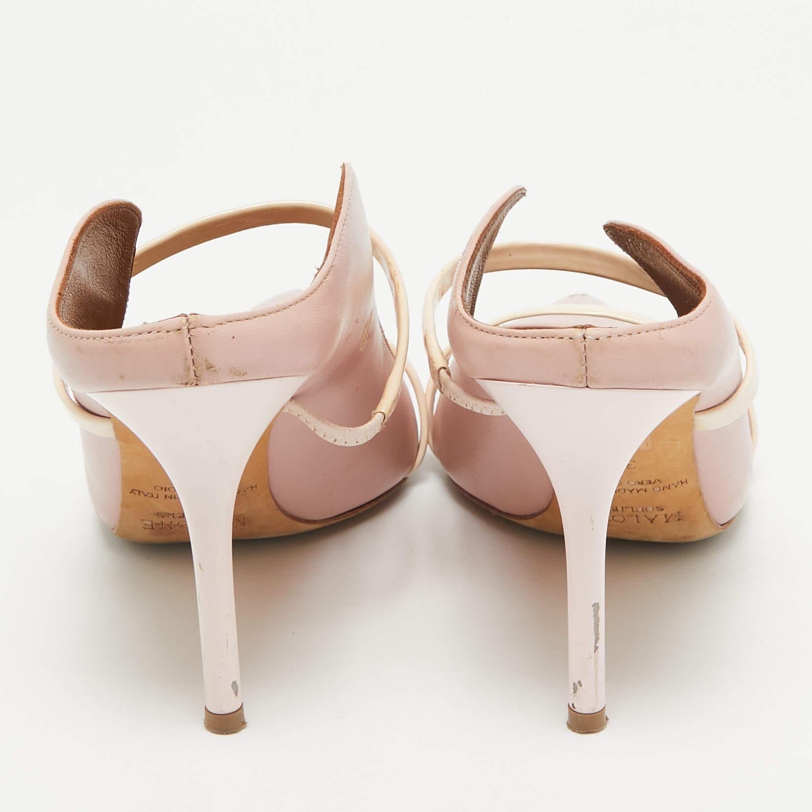 De las mujeres Malone Souliers Bombas Maureen de charol rosa Talla 38.5 en venta