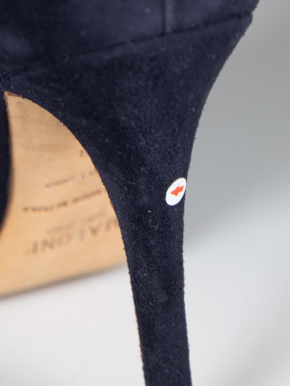 Malone Souliers - Bottes à bout pointu en daim et peau de serpent, taille IT 38 en vente 2