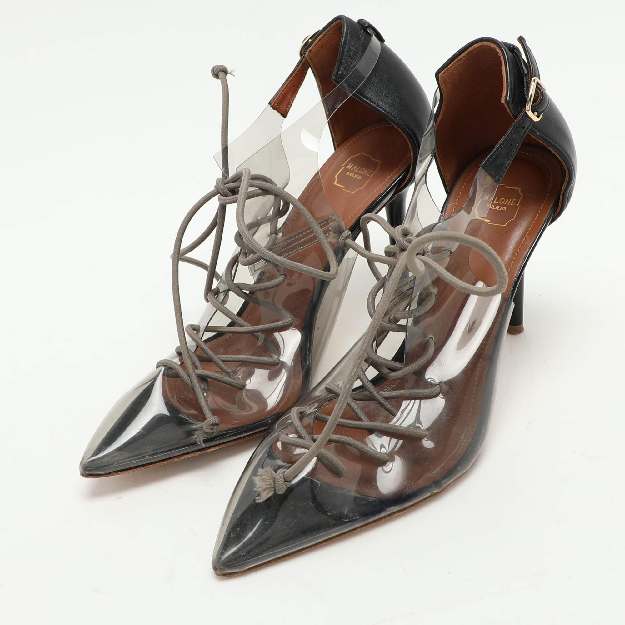 Wonderfully crafted shoes added with notable elements to fit well and pair perfectly with all your plans. Make these Malone Souliers pumps yours today