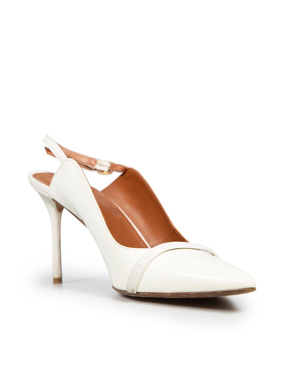 CONDITION is Good. Minor wear to heels is evident. Light signs of wear to the seats of both shoes with abrasions to the heel tip. Scratches to the the leather strap on the toe box on the right side of both shoes and light scratches to the tips on