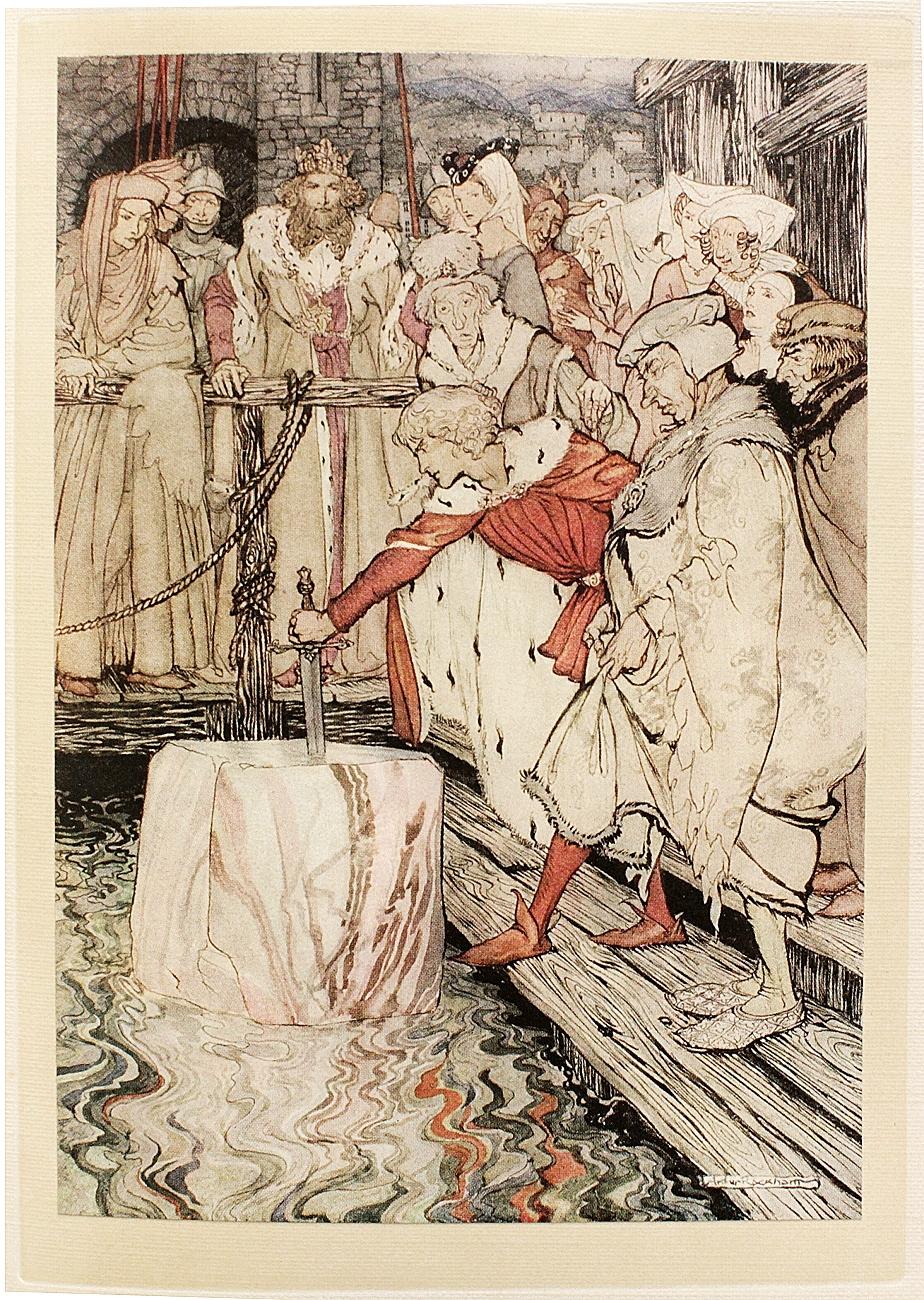 MALORY, (Arthur Rackham). The Romance Of King Arthur - SIGNED LIMITED EDITION For Sale 3