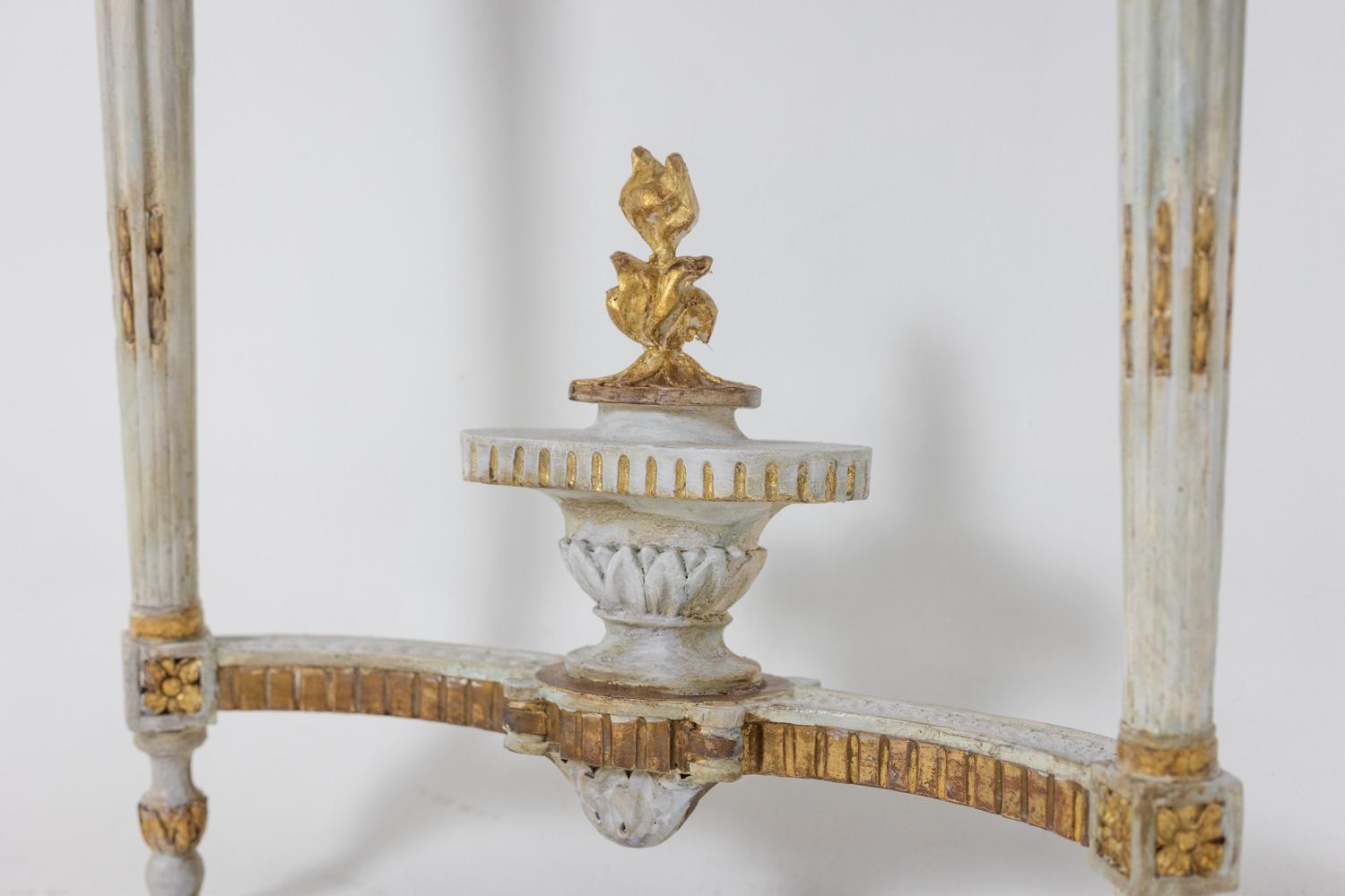 Malot. Pair of lacquered consoles from the Louis XVI period. Circa 1780. For Sale 3