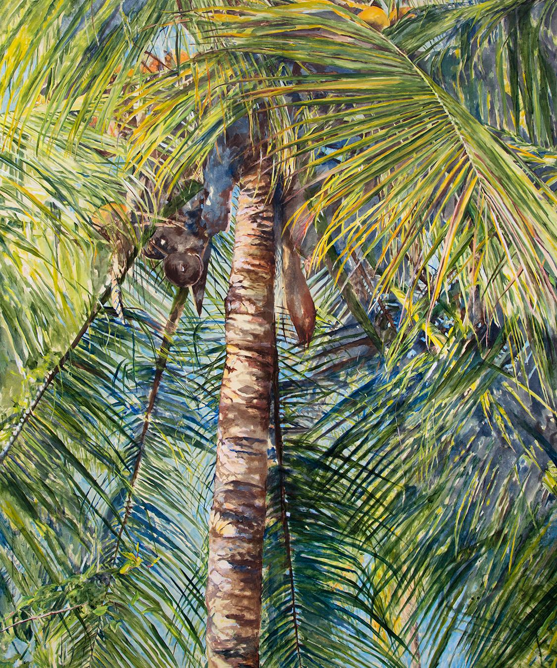 Malou Flato Landscape Painting - Palm