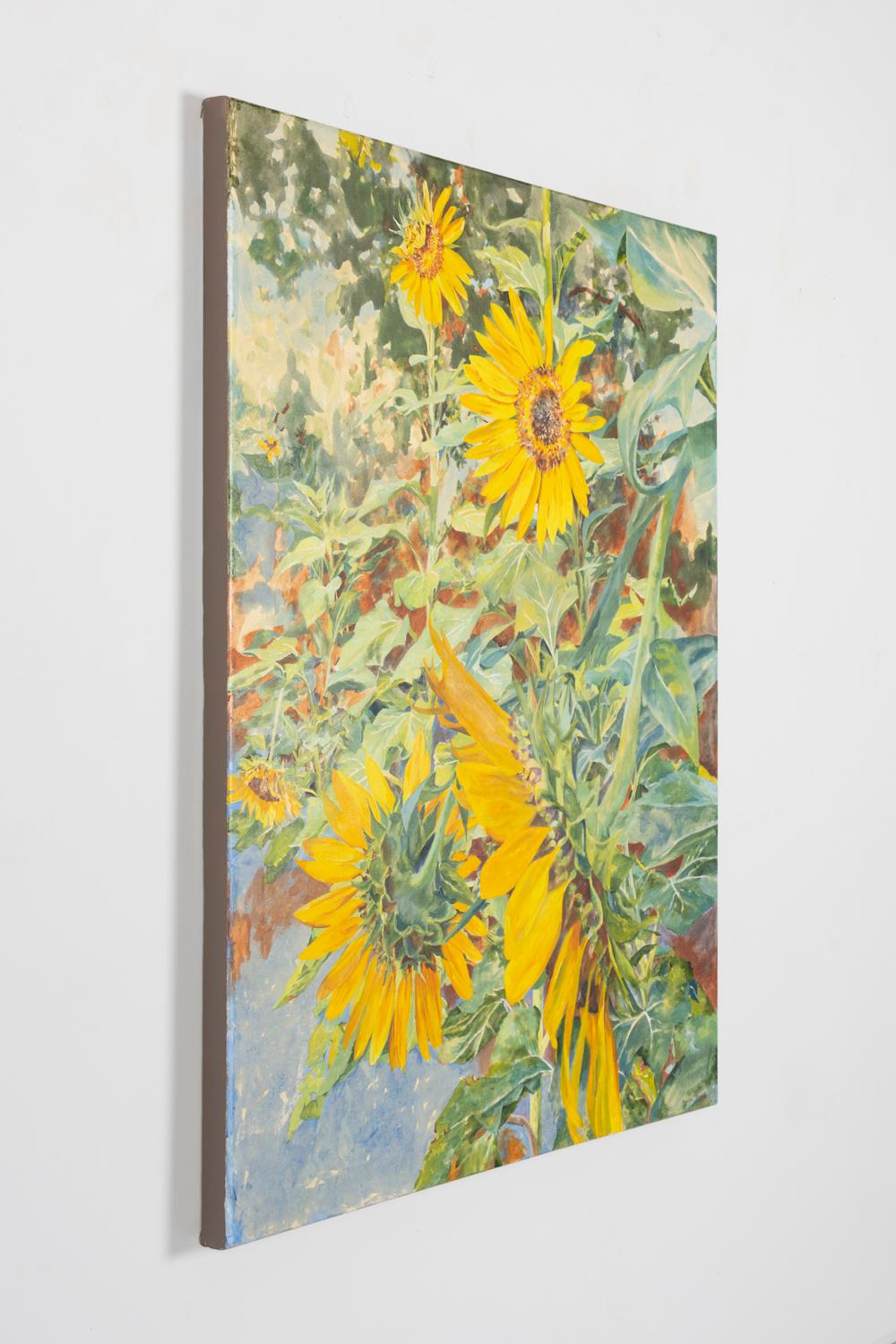 painter of sunflowers and irises nyt