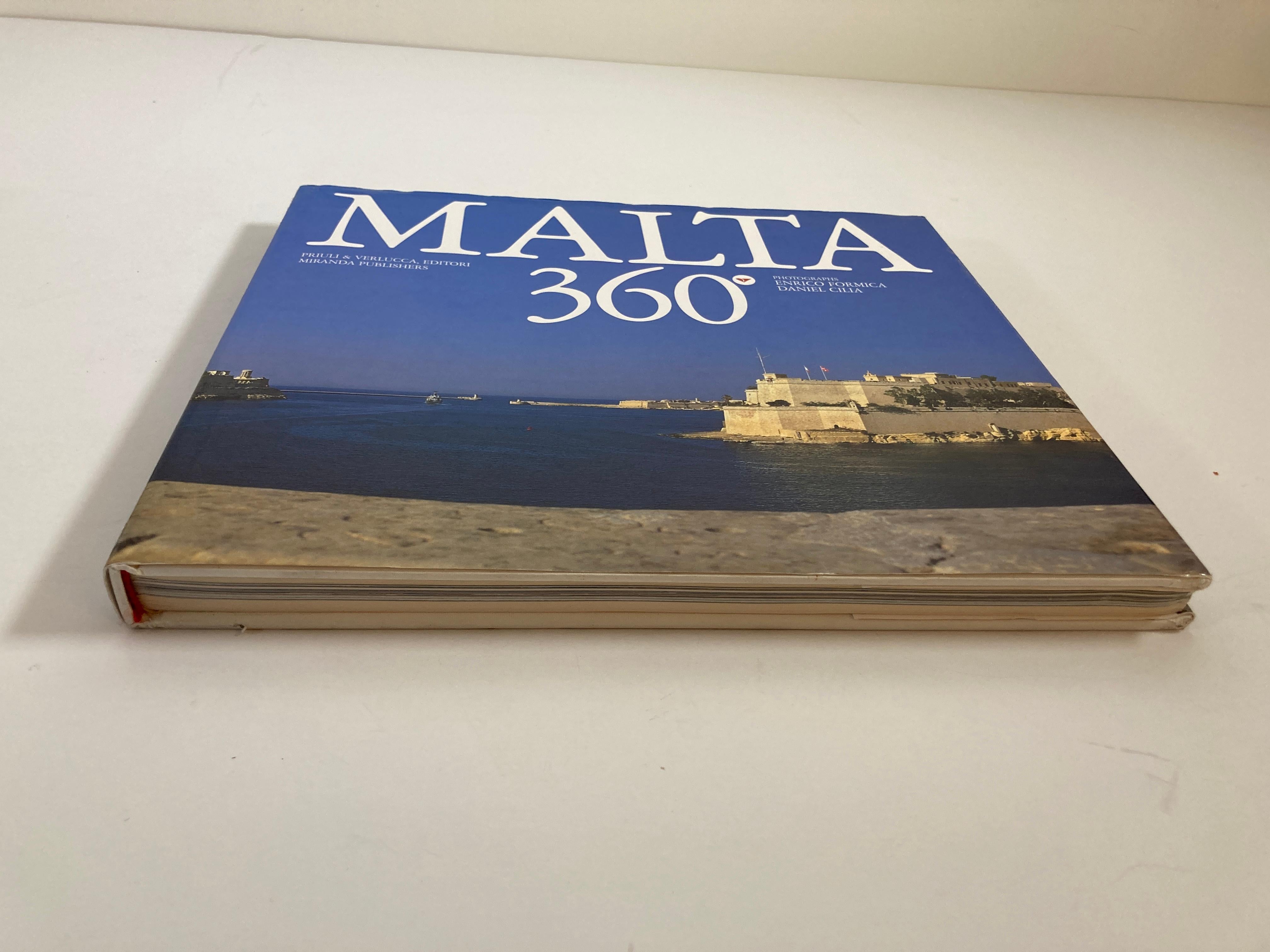 Livre Malta 360 de Daniel Cilia et Enrico Formica Bon état - En vente à North Hollywood, CA