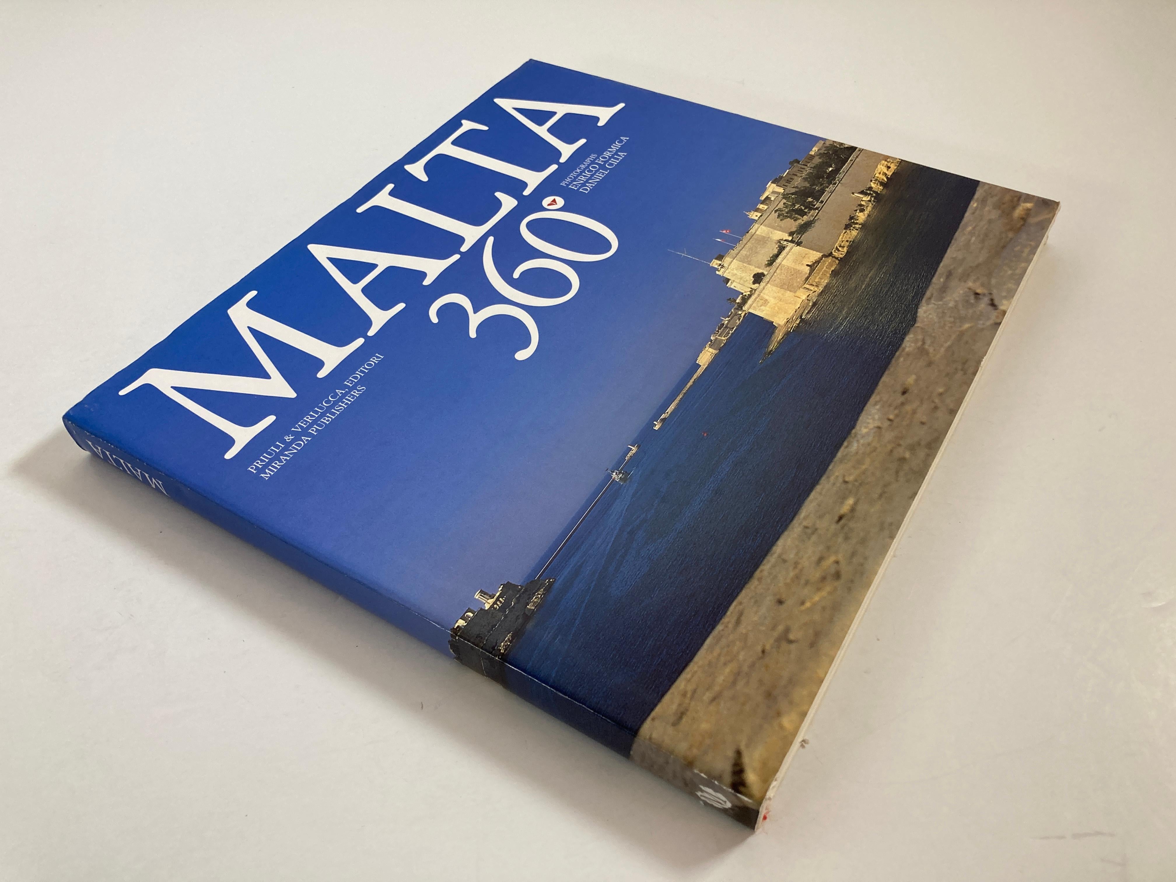 Country Malta 360° Book by Daniel Cilia and Enrico Formica For Sale