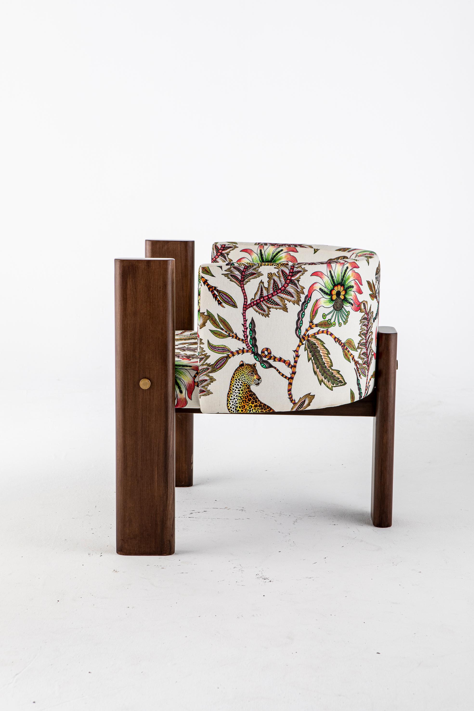 Contemporary Malta Ardmore Dining Chair by Egg Designs
