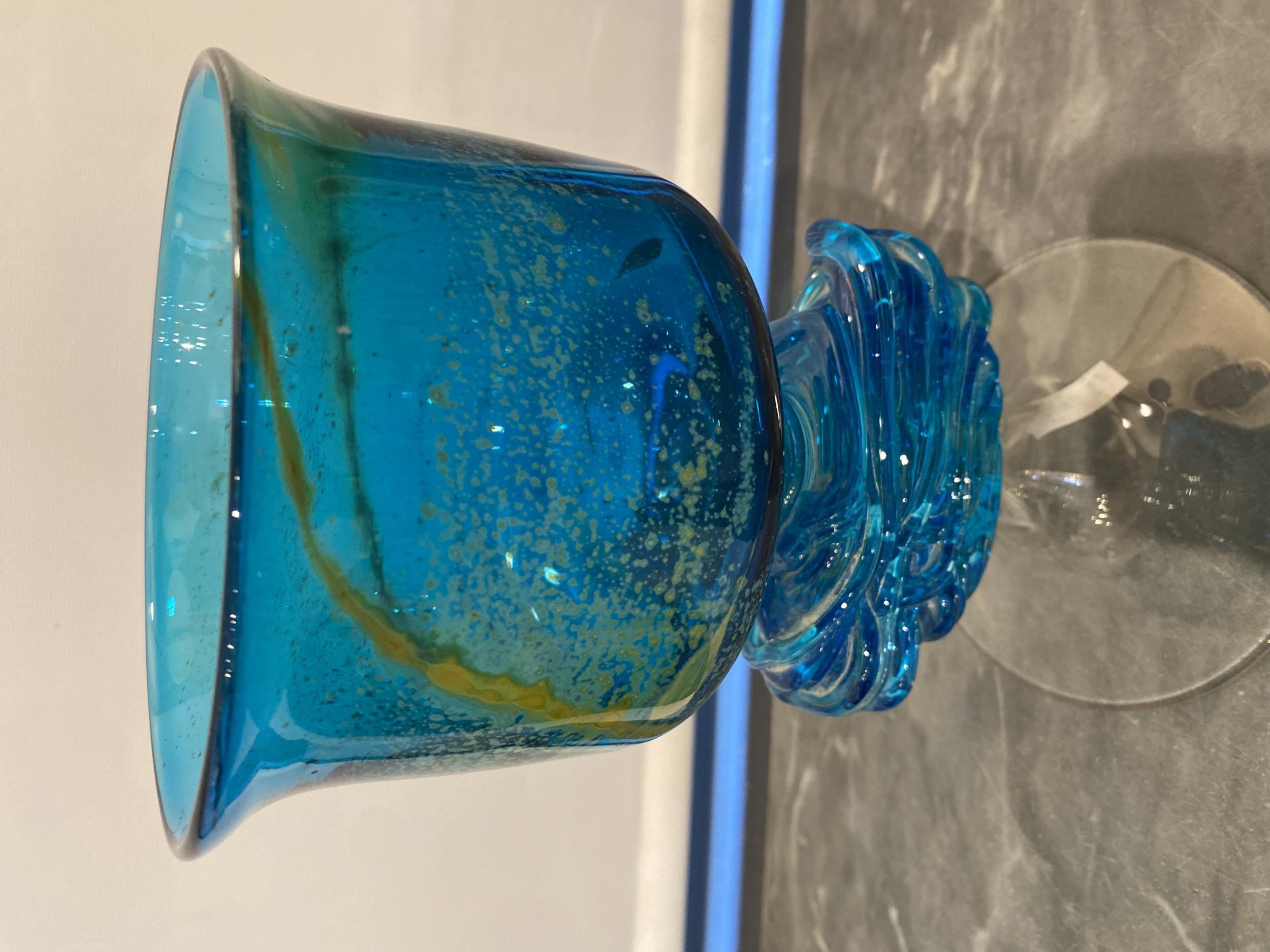 Maltese Studio Glass Chalice 3