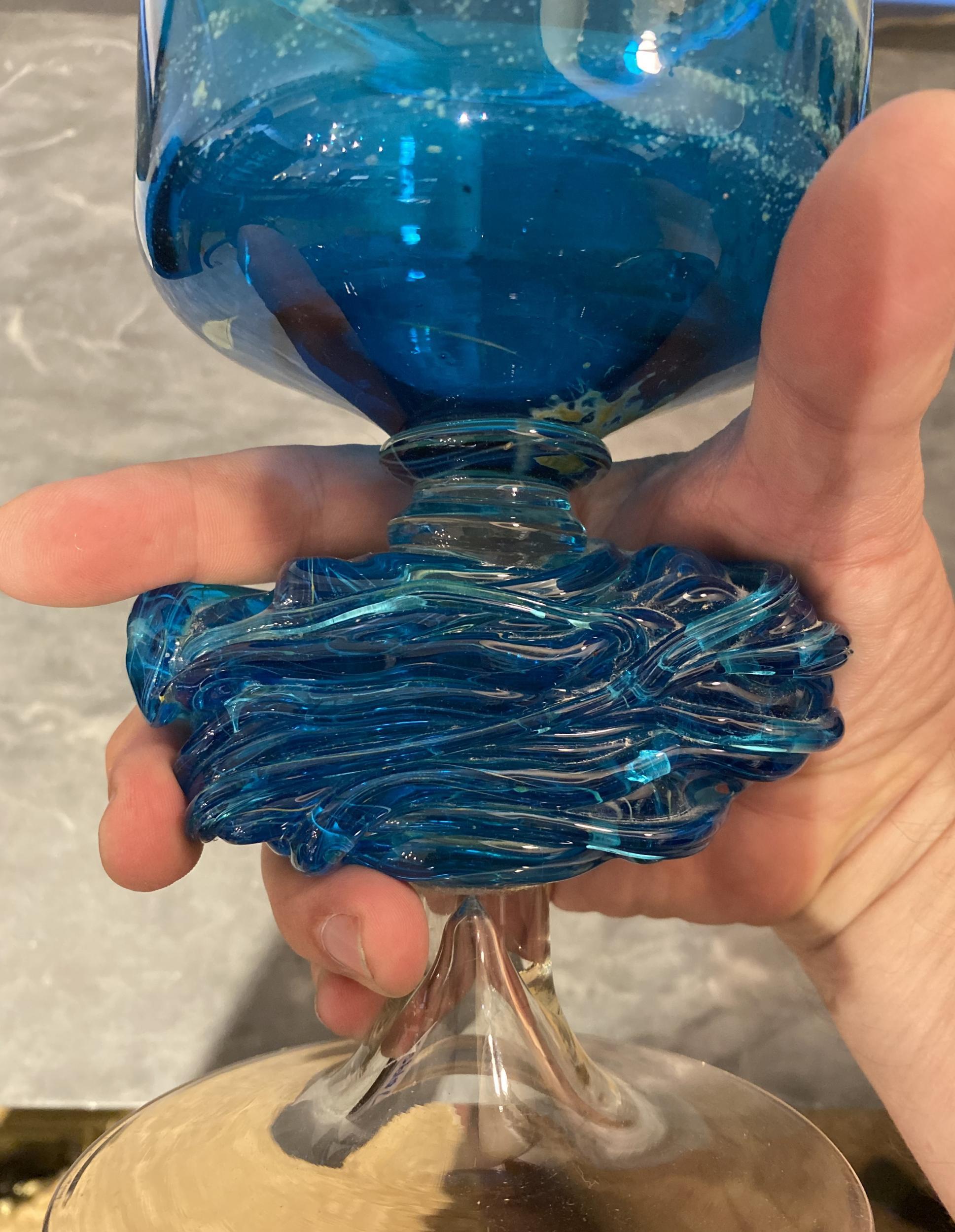 Maltese Studio Glass Chalice 4