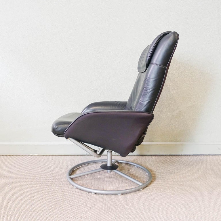 Malung Lounge Chair and Footstool from Ikea, 1999 For Sale at 1stDibs