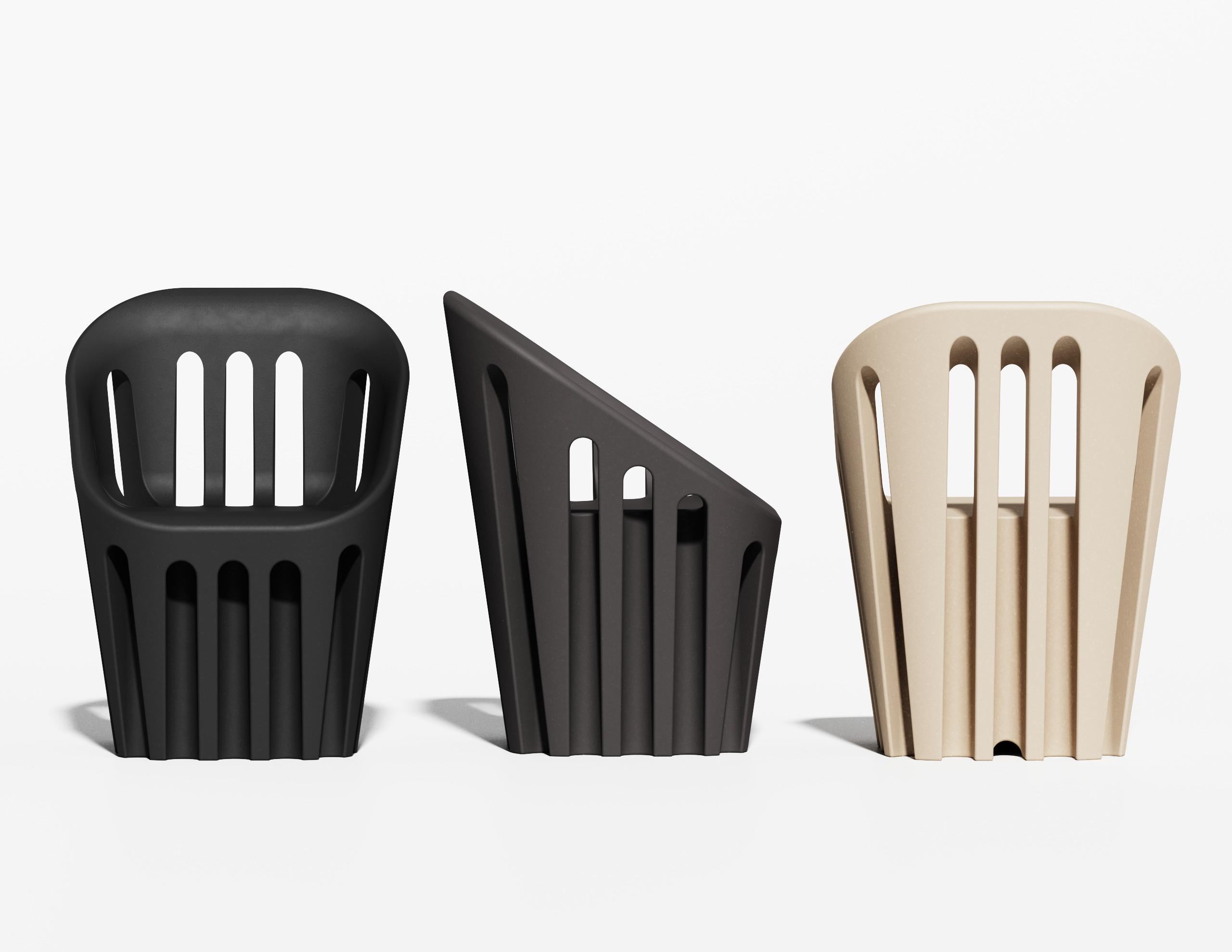 Chaise Coliseum Malva d'Alvaro Uribe en vente 12