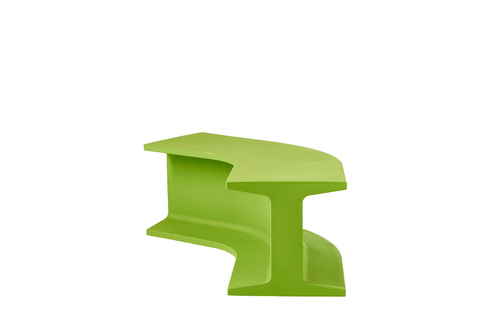 Malva Green Iron Modular Bench by Sebastian Bergne For Sale 3