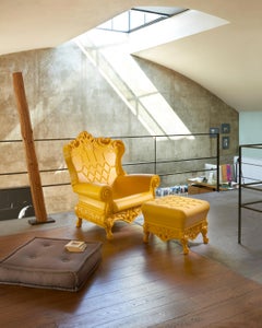 Malva Grüner kleiner Prinz der Liebe Hocker von Moro, Pigatti