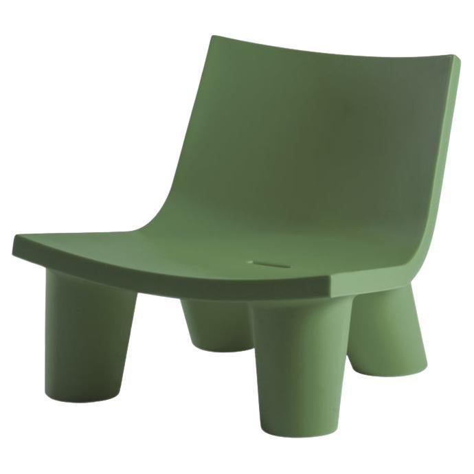 Malva Green Low Lita Chair by OTTO Studio For Sale