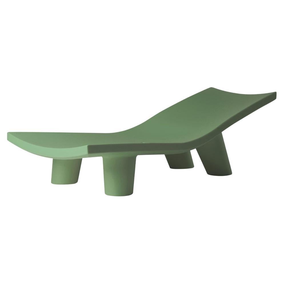 Malva Green Low Lita Lounge Chaise Longue by OTTO Studio