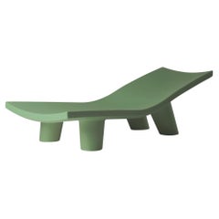 Malva Green Low Lita Lounge Chaise Longue by OTTO Studio