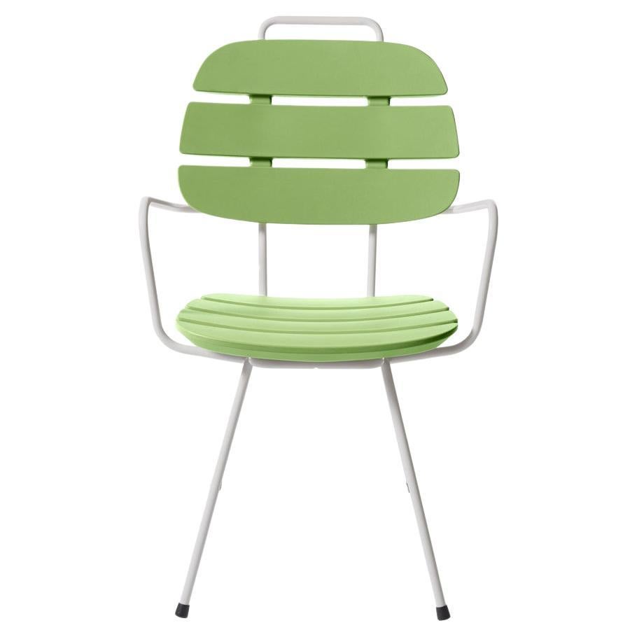 Malva Green Ribs Chair by OTTO Studio
