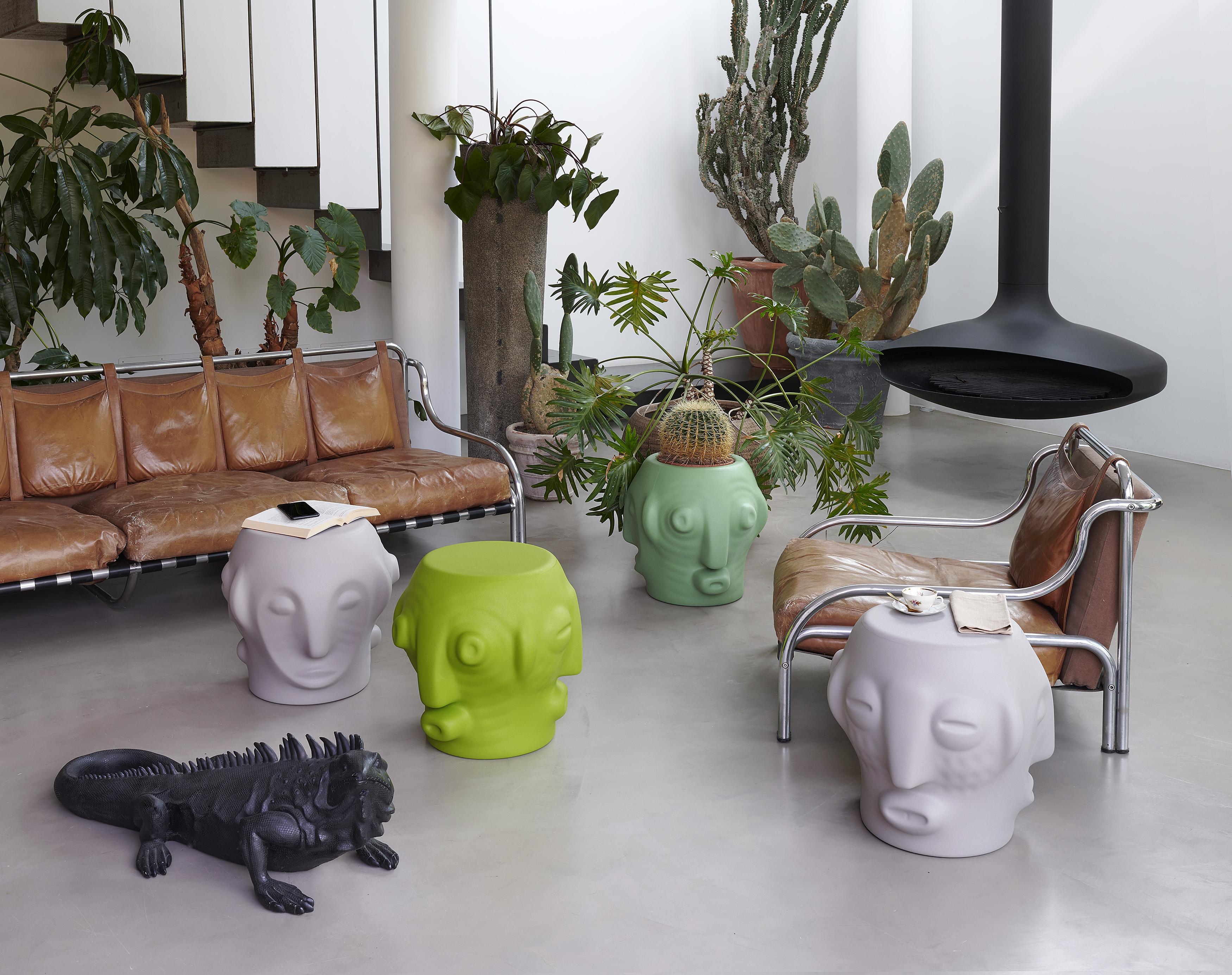 Other Malva Green Threebù Pot by Marcantonio For Sale